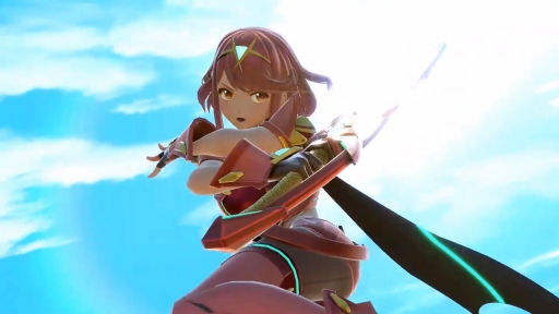 画像ギャラリー No.002のサムネイル画像 / 「スマブラSP」にゼノブレイド2のホムラとヒカリが2021年3月に参戦決定。いつでも切り替えて戦える