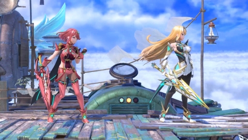 画像ギャラリー No.008のサムネイル画像 / 「スマブラSP」の新ファイター・ホムラ / ヒカリの情報まとめ。パワー型のホムラとスピード型のヒカリの特徴，必殺ワザや切りふだを紹介