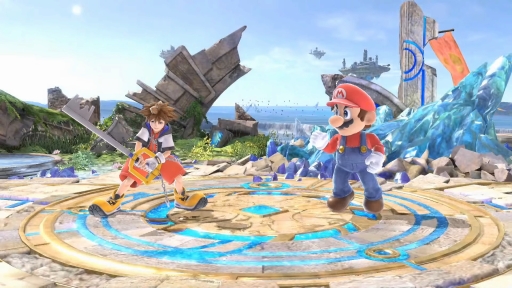 画像ギャラリー No.004のサムネイル画像 / 「スマブラSP」最後の追加ファイター，ソラの情報まとめ。原作のキングダム ハーツを再現した“まほう”や多彩な空中ワザが特徴