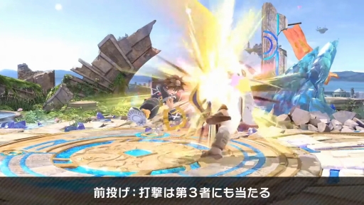 画像ギャラリー No.028のサムネイル画像 / 「スマブラSP」最後の追加ファイター，ソラの情報まとめ。原作のキングダム ハーツを再現した“まほう”や多彩な空中ワザが特徴