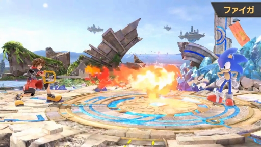 画像ギャラリー No.036のサムネイル画像 / 「スマブラSP」最後の追加ファイター，ソラの情報まとめ。原作のキングダム ハーツを再現した“まほう”や多彩な空中ワザが特徴