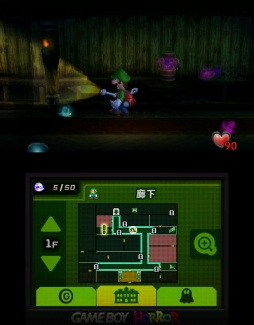 画像ギャラリー No.013のサムネイル画像 / ルイージが主役のシリーズ第1作が帰ってきた。ニンテンドー3DS向けにリメイクされた「ルイージマンション」を紹介