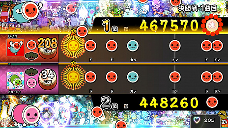 画像ギャラリー No.010のサムネイル画像 / 「太鼓の達人 Nintendo Switchば〜じょん！」の全世界累計出荷が100万本を突破。楽曲10曲を収録する無料コンテンツなどを7月9日に配信
