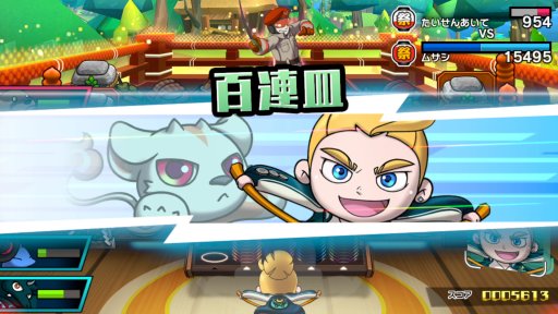 画像ギャラリー No.003のサムネイル画像 / Switch/3DS向けアクションパズル「超回転 寿司ストライカー The Way of Sushido」,プレイヤーのパートナー「スシガミ」の情報を公開