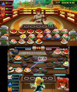画像ギャラリー No.011のサムネイル画像 / Switch/3DS向けアクションパズル「超回転 寿司ストライカー The Way of Sushido」，プレイヤーのパートナー「スシガミ」の情報を公開