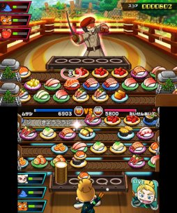 画像ギャラリー No.012のサムネイル画像 / Switch/3DS向けアクションパズル「超回転 寿司ストライカー The Way of Sushido」，プレイヤーのパートナー「スシガミ」の情報を公開