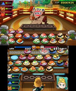 画像ギャラリー No.013のサムネイル画像 / Switch/3DS向けアクションパズル「超回転 寿司ストライカー The Way of Sushido」，プレイヤーのパートナー「スシガミ」の情報を公開
