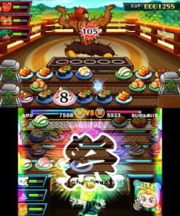 画像ギャラリー No.015のサムネイル画像 / Switch/3DS向けアクションパズル「超回転 寿司ストライカー The Way of Sushido」，プレイヤーのパートナー「スシガミ」の情報を公開