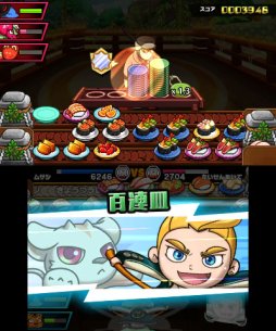 画像ギャラリー No.016のサムネイル画像 / Switch/3DS向けアクションパズル「超回転 寿司ストライカー The Way of Sushido」，プレイヤーのパートナー「スシガミ」の情報を公開