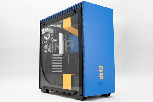 画像ギャラリー No.002のサムネイル画像 / 人気ストリーマー「Ninja」とコラボした,大胆なデザインのPCケース「H700i Ninja」をNZXTが国内発表。実機は完成度がかなり高い
