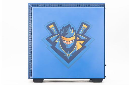 画像ギャラリー No.006のサムネイル画像 / 人気ストリーマー「Ninja」とコラボした,大胆なデザインのPCケース「H700i Ninja」をNZXTが国内発表。実機は完成度がかなり高い