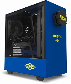 画像ギャラリー No.001のサムネイル画像 / Falloutの「Vault Boy」をデザインしたNZXT製PCケースが発売に