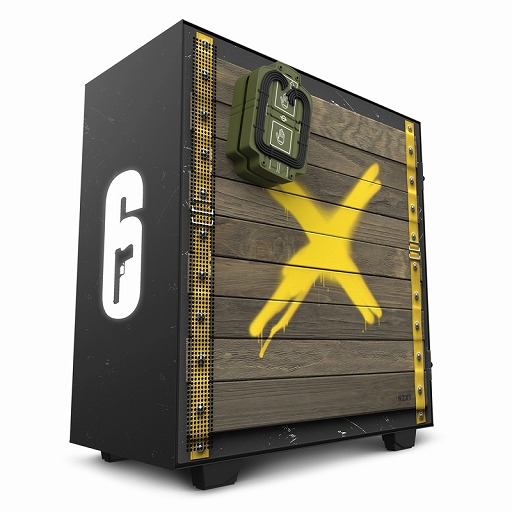画像ギャラリー No.003のサムネイル画像 / 「レインボーシックスシージ」モデルのPCケース「H510 Siege」が国内発売