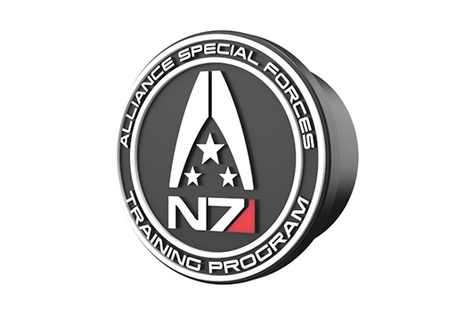 画像ギャラリー No.001のサムネイル画像 / NZXT，「Mass Effect」とコラボしたヘッドフォンハンガーを発表