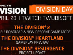 「ディビジョン」新作ハートランド＆リサージェンスの新情報アリ。ライブ配信“Division Day”が4月21日3時に放送