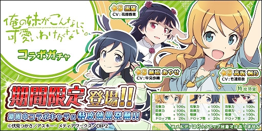 画像ギャラリー No.005のサムネイル画像 / 「エンゲージプリンセス」とTVアニメ「俺の妹がこんなに可愛いわけがない。」のコラボイベントが開催
