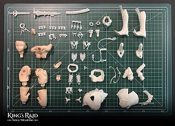 画像ギャラリー No.004のサムネイル画像 / 「キングスレイド」より，「深淵の影セリア」未塗装ガレージキットの先行予約がスタート