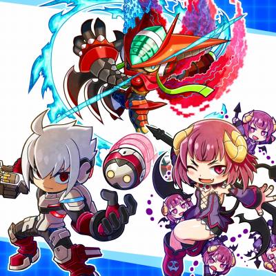 画像ギャラリー No.020のサムネイル画像 / 新作2Dアクション「ぎゃるガンヴォルト バースト」の配信が本日スタート。追加DLC第1弾「ライバルズ」も同時配信