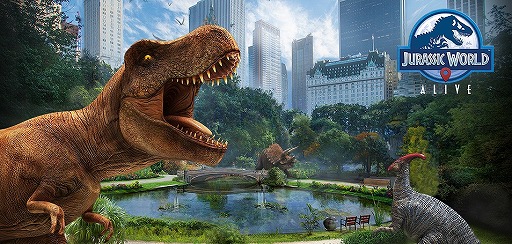 画像ギャラリー No.001のサムネイル画像 / 映画「ジュラシック・ワールド」を題材にしたARゲーム「Jurassic World Alive」が配信開始