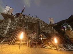 画像ギャラリー No.005のサムネイル画像 / サバイバル生活を満喫できるスマホ向けアプリ「ARK: Survival Evolved」,日本語に対応したバージョンが配信中