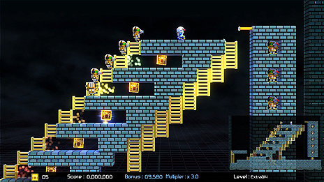 画像ギャラリー No.015のサムネイル画像 / Nintendo Switch版「ロードランナー・レガシー」が2018年春より配信へ。Joy-Conおすそわけでのオフライン2人協力プレイも可能