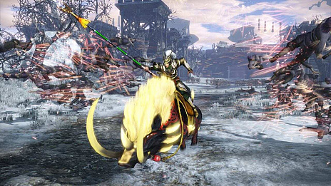 画像ギャラリー No.014のサムネイル画像 / 「無双OROCHI3」，新キャラクター「アテナ」の参戦や，神の力を得た3種類の「神器」などの新情報が公開