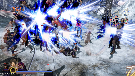 画像ギャラリー No.002のサムネイル画像 / 「無双OROCHI3」のプレイレポートを，ムービーと共にお届け。一騎当千の爽快感に「神器」が加わって楽しさアップ