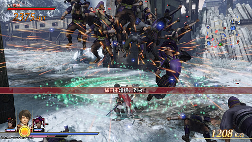 画像ギャラリー No.003のサムネイル画像 / 「無双OROCHI3」のプレイレポートを，ムービーと共にお届け。一騎当千の爽快感に「神器」が加わって楽しさアップ