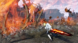 画像ギャラリー No.007のサムネイル画像 / 「無双OROCHI3」，新キャラクター「ペルセウス（CV：下野 紘）」の紹介動画が公開。KOEI TECMO CAFE&DININGとのコラボが9月上旬に開催