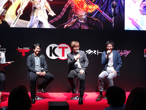 画像ギャラリー No.004のサムネイル画像 / ［TGS 2018］「無双OROCHI3」8人目の神格化キャラは呂布に決定！　ステージでは無双シリーズのプロデューサー達が制作時の裏話を披露