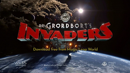 画像ギャラリー No.007のサムネイル画像 / MRデバイス「Magic Leap One」向けタイトルとして，Weta Workshopの「Dr. Grordbort’s Invaders」やRovioの「Angry Birds FPS: First Person Slingshot」などがアナウンス