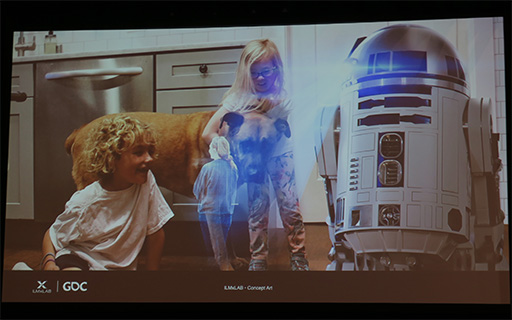 画像ギャラリー No.008のサムネイル画像 / ［GDC 2019］「スター・ウォーズ」で学ぶ，物語を感じさせるMRコンテンツ作り