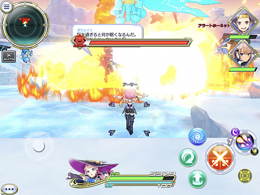 画像ギャラリー No.019のサムネイル画像 / 敵や味方を持ち上げて投げる! アクション要素満載のキャラハントアクションRPG「交響性ミリオンアーサー」のプレイレポートをお届け