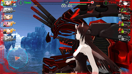 画像ギャラリー No.010のサムネイル画像 / アイオワや大和が美少女になって登場するスマホ向け3Dアクション「アビス・ホライズン」が発表。事前登録を受付中