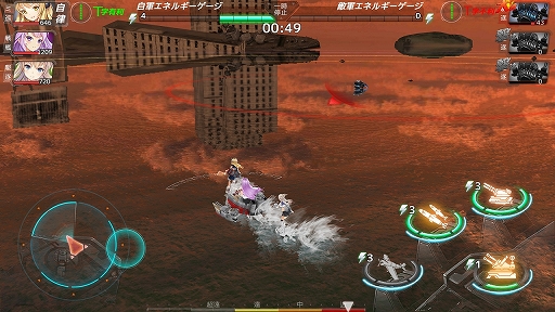 画像ギャラリー No.005のサムネイル画像 / 艦船擬人化美少女たちが3Dでバリバリ動くアクションRPG「アビス・ホライズン」CBTレポート