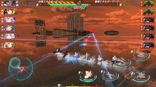 画像ギャラリー No.013のサムネイル画像 / 艦船擬人化美少女たちが3Dでバリバリ動くアクションRPG「アビス・ホライズン」CBTレポート