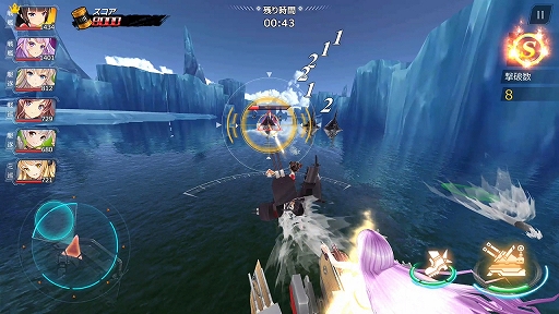 画像ギャラリー No.020のサムネイル画像 / 艦船擬人化美少女たちが3Dでバリバリ動くアクションRPG「アビス・ホライズン」CBTレポート