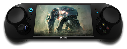 画像ギャラリー No.008のサムネイル画像 / ［TGS 2018］SteamのAAAタイトルが動くポータブルゲームPC「SMACH Z」は想像の斜め上をいくマシンだった