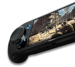 画像ギャラリー No.012のサムネイル画像 / ［TGS 2018］SteamのAAAタイトルが動くポータブルゲームPC「SMACH Z」は想像の斜め上をいくマシンだった