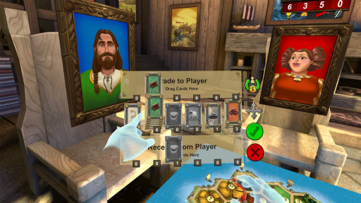 画像ギャラリー No.005のサムネイル画像 / ［GDC 2018］RiftとOculus Go間でも対戦できるVRボードゲーム「Catan VR」