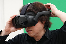 画像ギャラリー No.008のサムネイル画像 / 西川善司の3DGE：5K解像度の業務用VR HMD「VIVE Focus 3」体験レポート。VRコントローラのトラッキング精度に驚く
