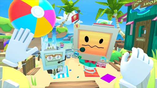 画像ギャラリー No.011のサムネイル画像 / ［GDC 2019］「Vacation Simulator」は，VR世界で“自分自身の物語”が楽しめる。デザイナーのChris Wade氏が最新作を語る