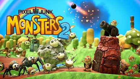 画像ギャラリー No.001のサムネイル画像 / PC&PS4版「PixelJunk Monsters 2」,モノクママスクの敵が登場するDLC「ダンガンロンパパック」が配信開始