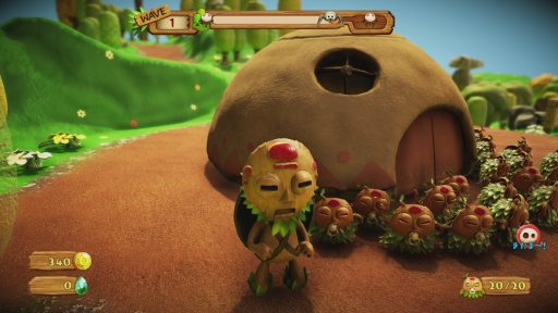 画像ギャラリー No.002のサムネイル画像 / PS4版「PixelJunk Monsters 2」プレイレポートをお届け。3D化で世界観やキャラクターがより魅力的に,遊びやすさとやり応えもパワーアップ