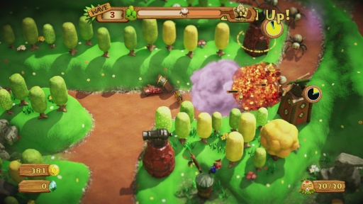 画像ギャラリー No.004のサムネイル画像 / PS4版「PixelJunk Monsters 2」プレイレポートをお届け。3D化で世界観やキャラクターがより魅力的に,遊びやすさとやり応えもパワーアップ