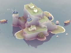 ［GDC 2018］ローグライクなゲームシステムを搭載したミニマリスト風RTS「Bad North」が初公開