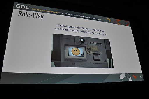 画像ギャラリー No.010のサムネイル画像 / ［GDC 2018］“AIとの会話をゲームにする”ことの難しさとは。「EVENT[0]」の開発者が登壇した講演をレポート