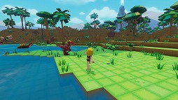 画像ギャラリー No.002のサムネイル画像 / 「PixARK」，ゲーム序盤のサバイバル生活を紹介。アイテムを持っていない状態から始まる過酷なサバイバルを切り抜けよう