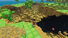 画像ギャラリー No.012のサムネイル画像 / 「PixARK」，ゲーム序盤のサバイバル生活を紹介。アイテムを持っていない状態から始まる過酷なサバイバルを切り抜けよう