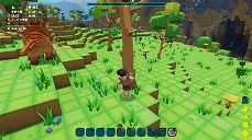 画像ギャラリー No.013のサムネイル画像 / 「PixARK」，ゲーム序盤のサバイバル生活を紹介。アイテムを持っていない状態から始まる過酷なサバイバルを切り抜けよう